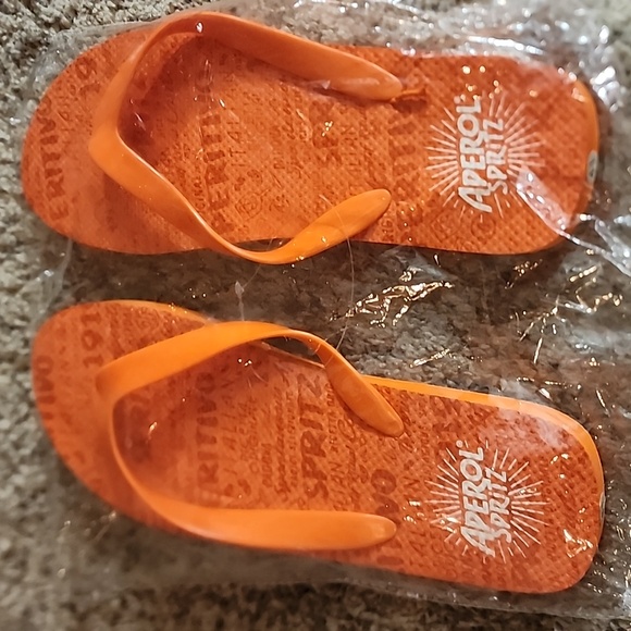 Aperol Spritz Sea Beach Flip Flip Flop Slip Advertising Gadget Size 40/41 - Picture 4 of 5